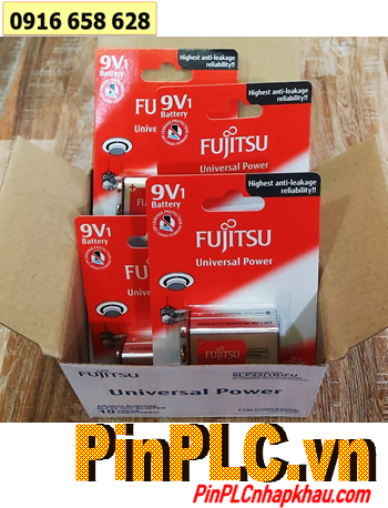 COMBO 1 HỘP 10 Vỉ Pin vuông 9v Alkaline Fujitsu 6LF22, MN1604B (X.Xứ NHẬT) _Giá chỉ 389.000đ/HỘP